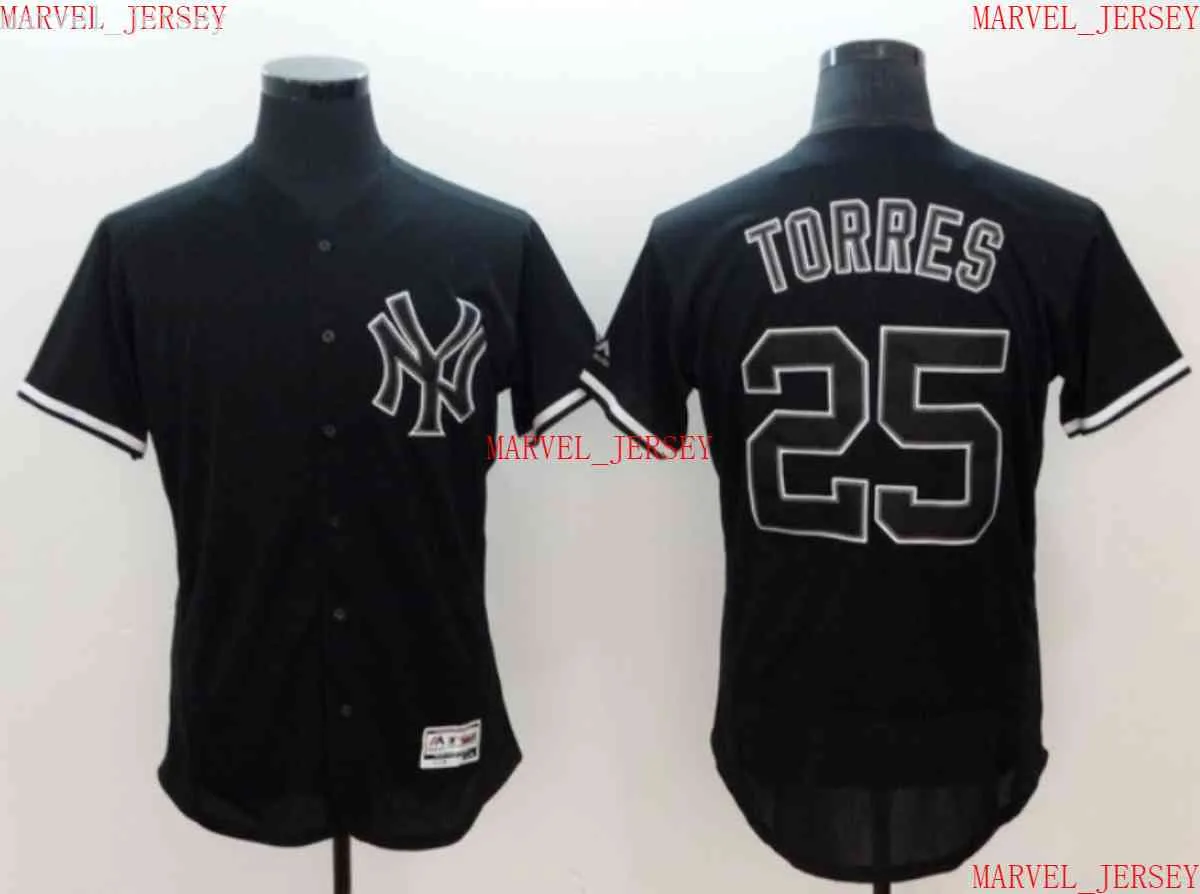 Maillots de baseball Gleyber Torres pour hommes et femmes, cousus, personnalisés avec n'importe quel nom et numéro, XS-5XL