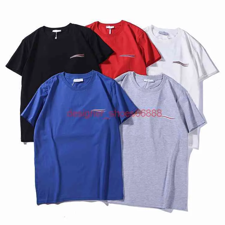 23ss Designer T-shirts för män Casual bomullstryck Creative Solid Andas Bekväm T-shirt Lös rund hals Kortärmad T-shirt för man Storlek S-2XL