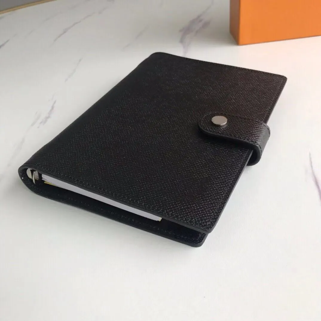 Medium leather loose-leaf multifunctional notebook card holders high-grade business notepad multi-style meeting memo book notepaded folder