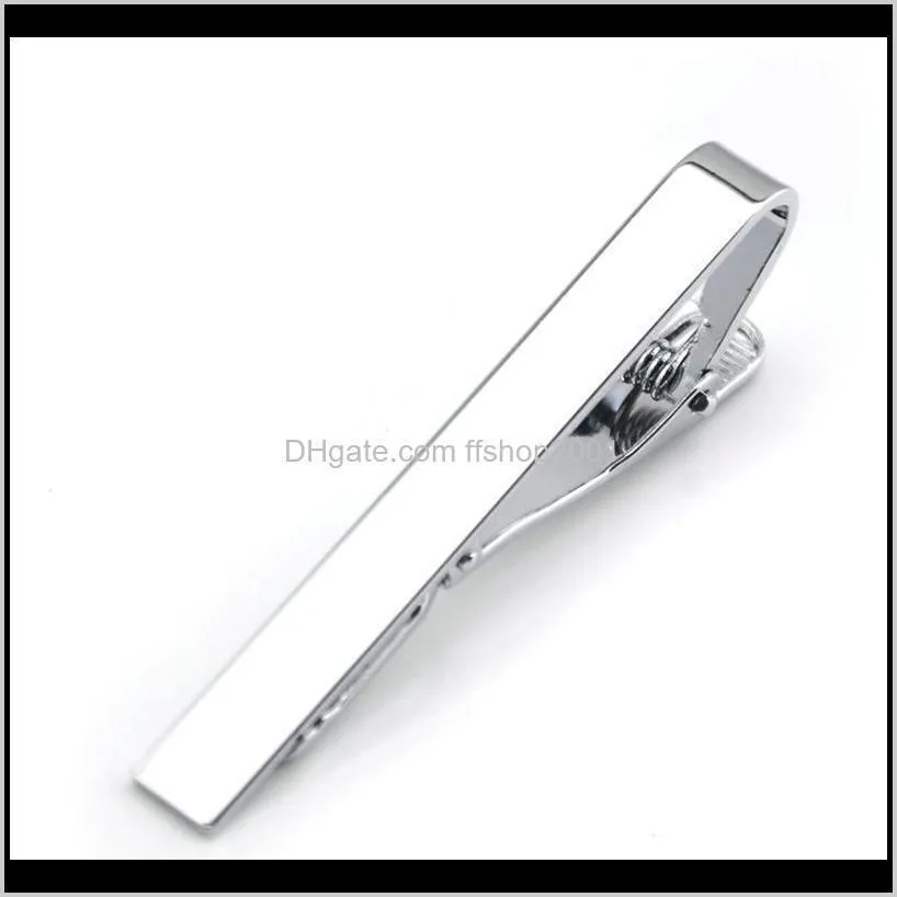 glaze silver gold black tie clips business suits shirt necktie tie bar clasps fashion jewelry for men will and sandy gift