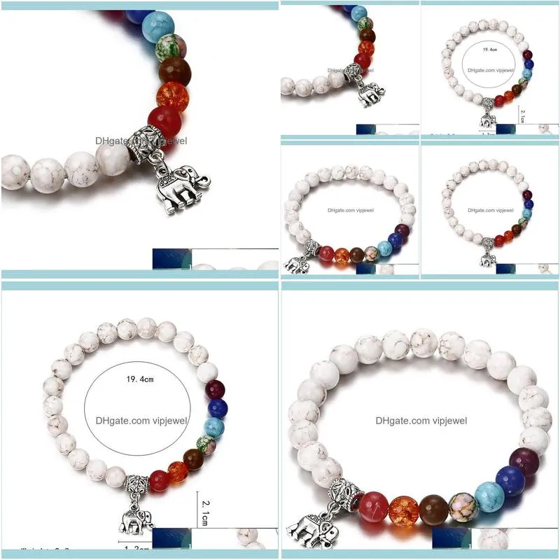 NS19 New 7 Chakra Bracelet Men Black Lava Healing Balance Beads Reiki Buddha Prayer Natural Stone Yoga Bracelet for Women