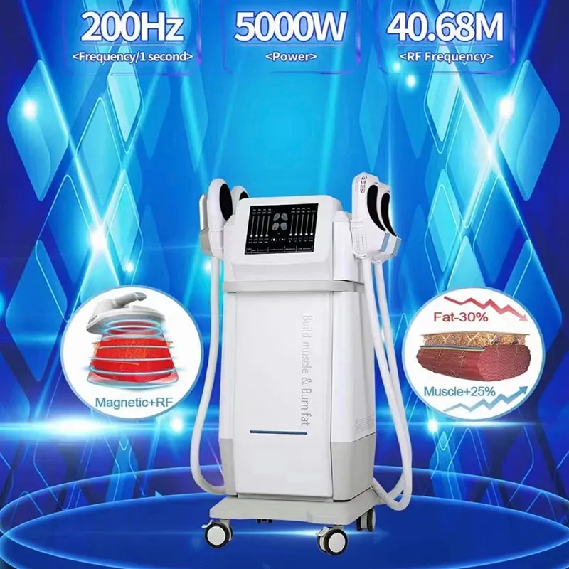 5000W EMSlim 4 Handles Slimming Machine HIEMT RF Electromagnetic Muscle Stimulation Fat WeightLoss EMS Body Shape Spa Use Radio Frequency Sculpting Equipment EMS body slimming 4 handles rf muscle stimulation machine - Honkay ems stimulator machine,ems muscle stimulator machine,muscle building machine,muscle building machines,ems muscle building machine