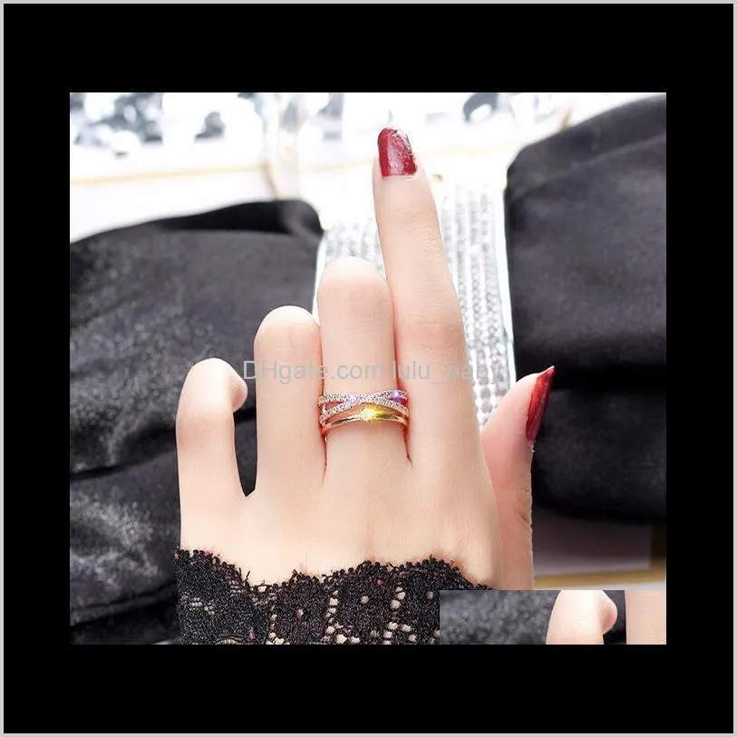 japanese and korean influx of students ring female net red personality ring tail ring