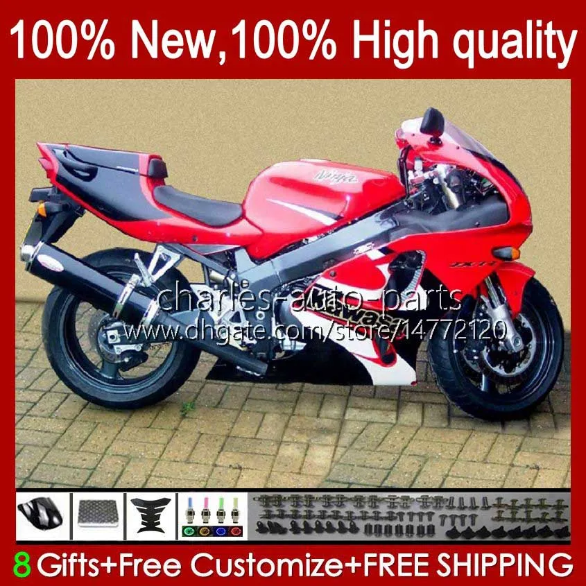 Bodywork Body For KAWASAKI NINJA ZX-750 ZX7R ZX750 ZX 7 R ZX 750 28HC.68 red factory new ZX 7R 1996 1997 1998 1999 2000 2001 2002 2003 ZX-7R 96 97 98 99 00 01 02 03 OEM Fairing