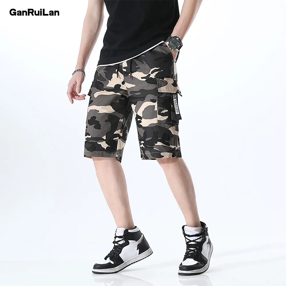 Est Pantaloncini Mimetici Da Uomo Pantaloncini Cargo Militari