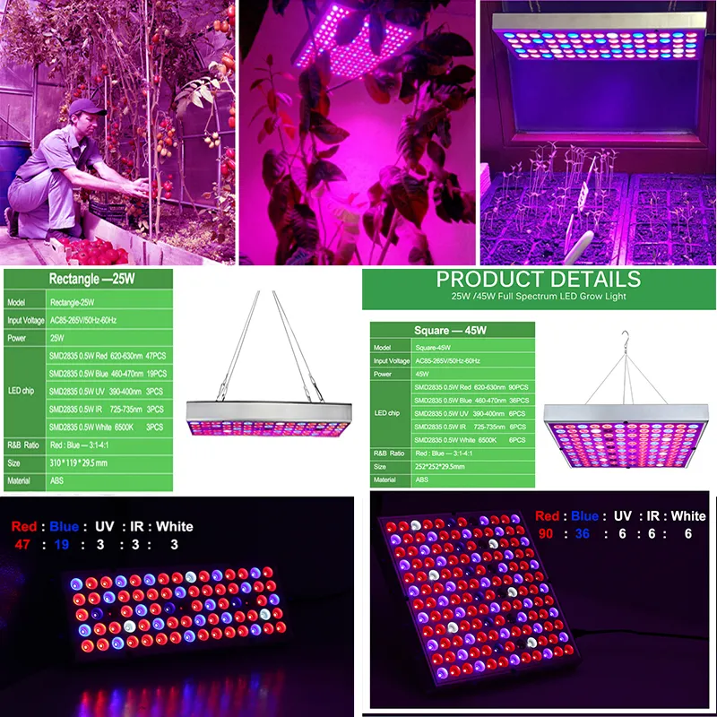 thumbnail image 2 of 45W LED Grow Light Strip Kit - 4 Pack With Extension Cables For Indoor Plants 2 of 5