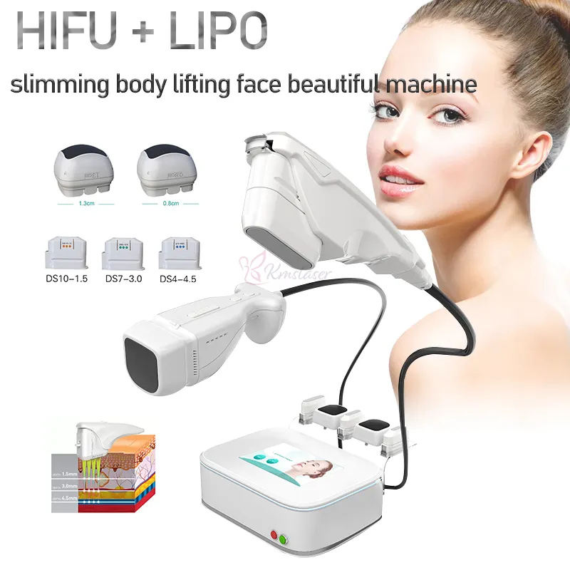 Machine Portable HIFU Liposonix amincissante, réduction des graisses, élimination de la Cellulite, raffermissement de la peau, équipement de beauté liposonique