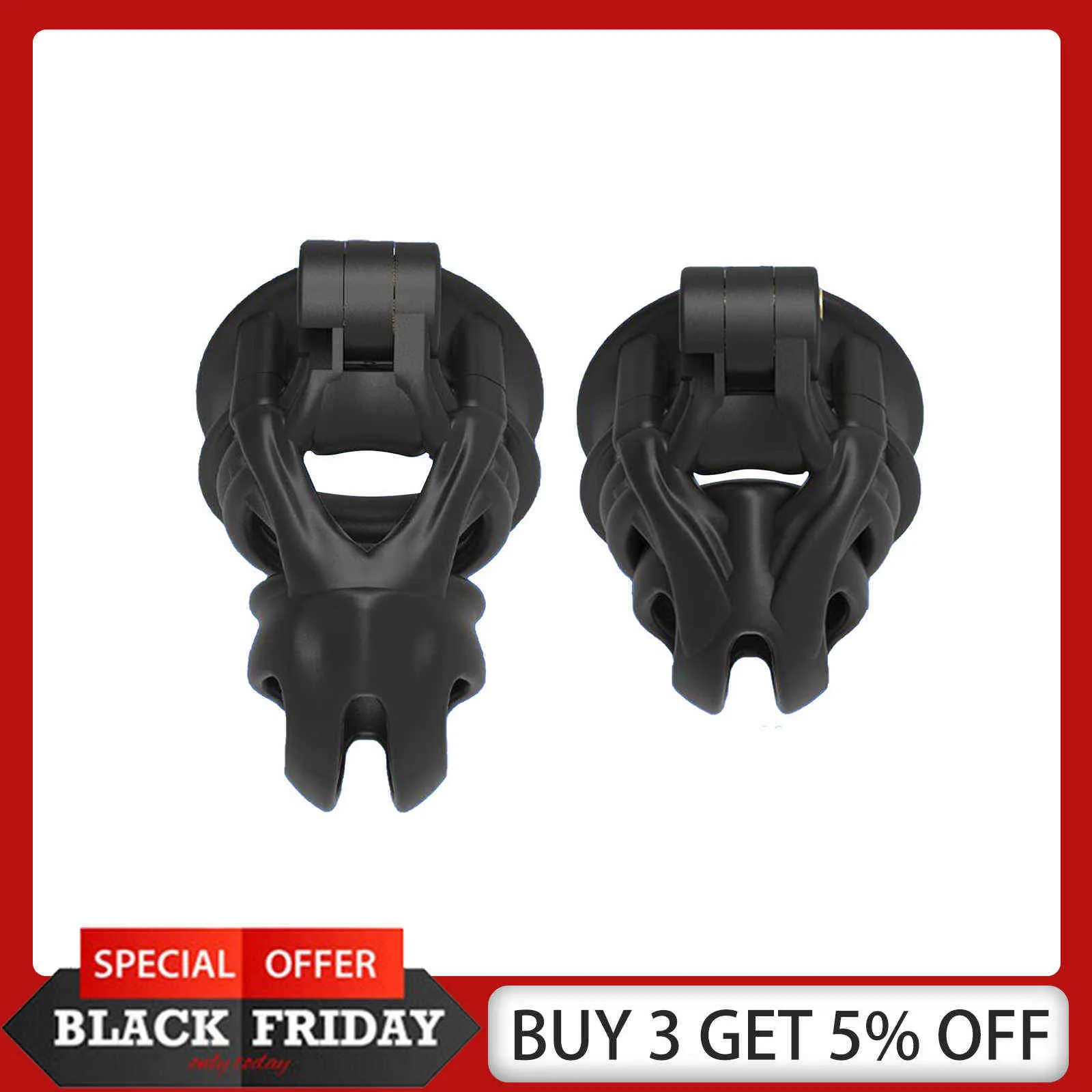 NXY-Ringe Neuester V7.0 EVO 3D Cobra Cage Keuschheitsgürtel für Männer Doppelbogen-Manschettenring Sexspielzeug für Erwachsene für Männer 1123_voghion.com