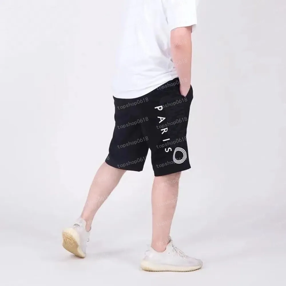 2021 Mode Heren Designer Shorts High Street Ontspannen Korte Broek Voor Mannen Brief Gedrukt Casual Hip Hop Streetwear Style272z