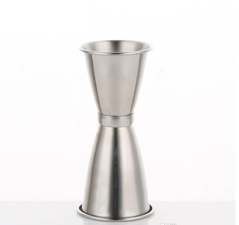 2021 S/M/L Acciaio inossidabile Doppio Jigger Shot Drink Misura tazza Cocktail Drink wine bar shaker oncia doppia tazza