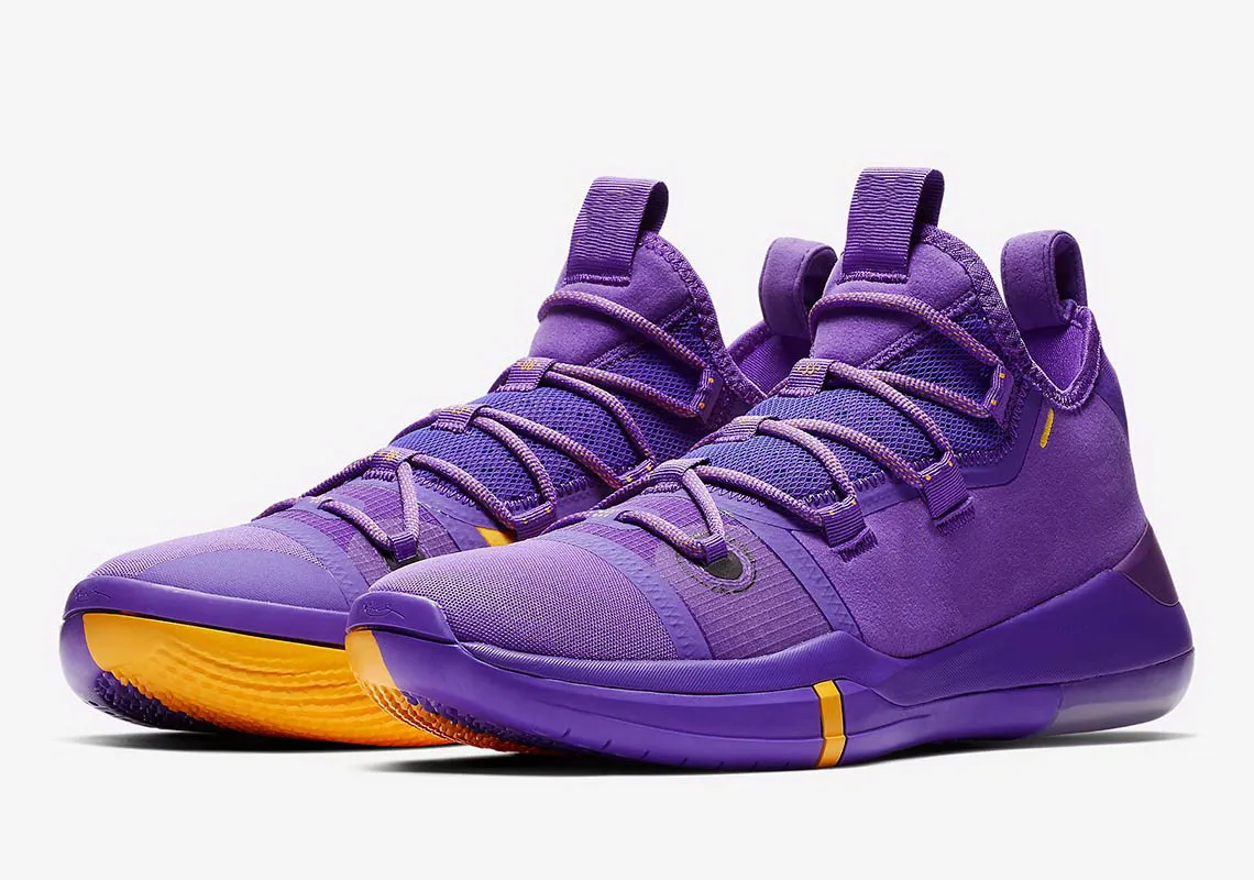 2022 Black Mamba Ad Lakers Gold Exodus Multi Pour Hommes Femmes