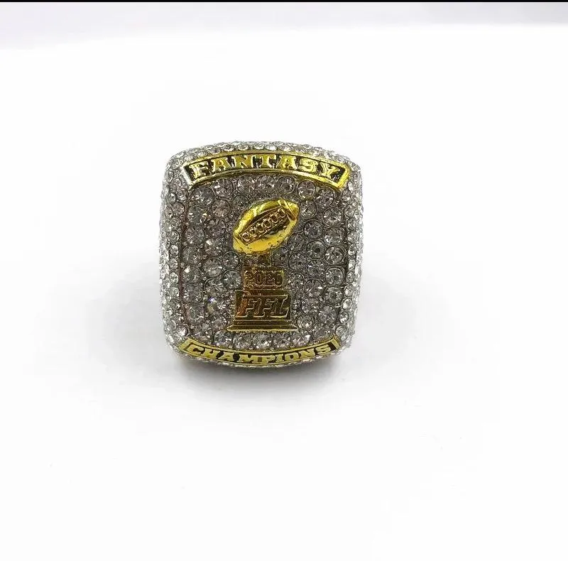 Custom Fantasy Football Championship Ring High Quality Mens Sports