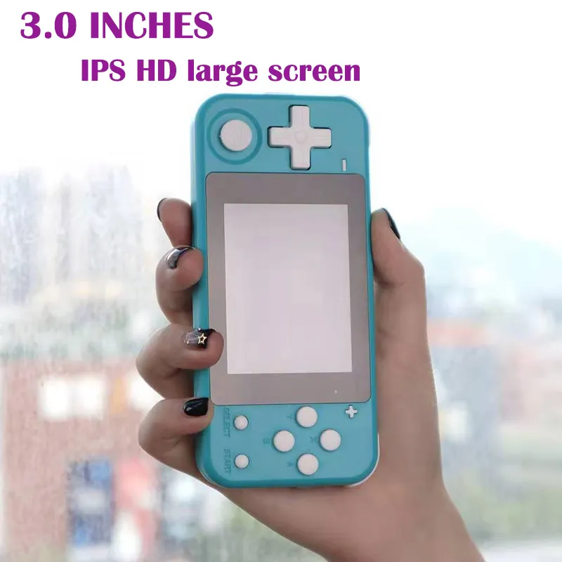 Portable Handheld Game console dual open system games consoles 16 simulators retro kids gift 3D for POWKIDDY Q90 3-inch IPS screen