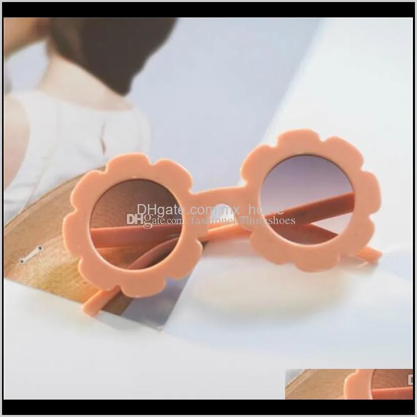 ins kids sunglasses cute flowers candy color boys girls children sunglasses summer fashion sunglasses sun glasses beach toy