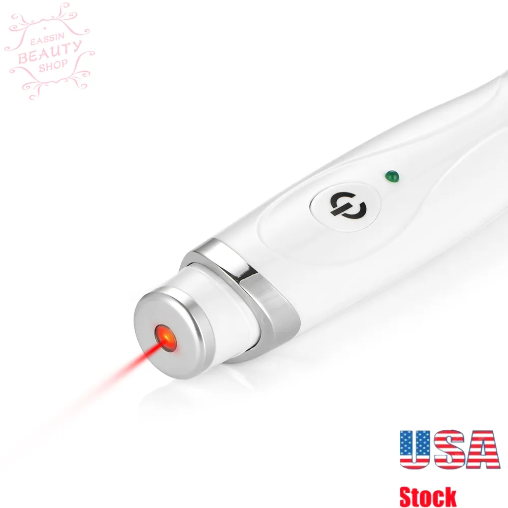 Peau de rajeunissement cutané masseur portable haute fréquence éclaircissement laser électrique chaleur anti-rides cercle foncé Pourdement enlever le visage Tirez le visage étanche