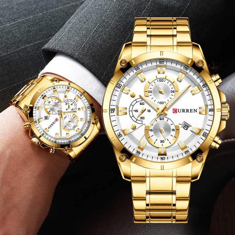 Curren couple best sale watches