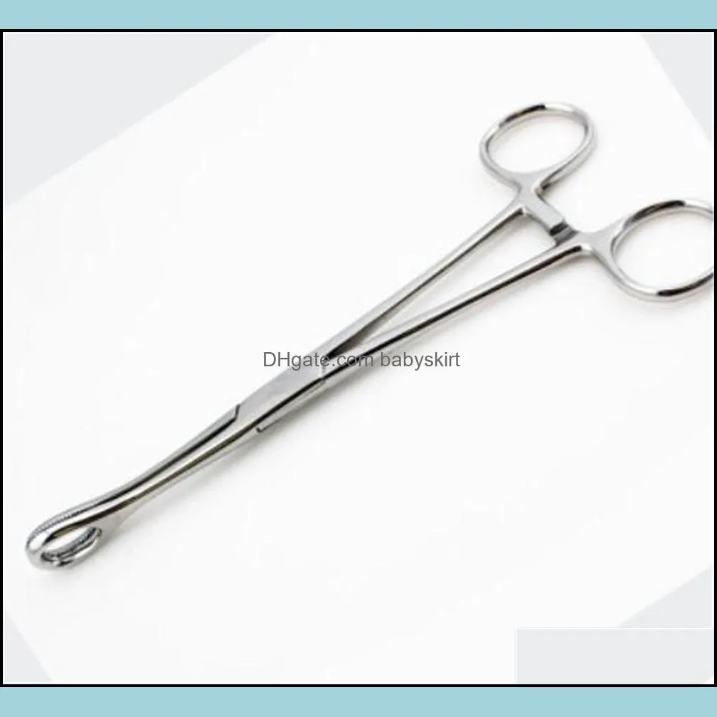 Professional New Piercing Forcep 316l Steel Tragus Ear Piercing Forceps Body Piercing Jewelry Bucket Clamps Tool