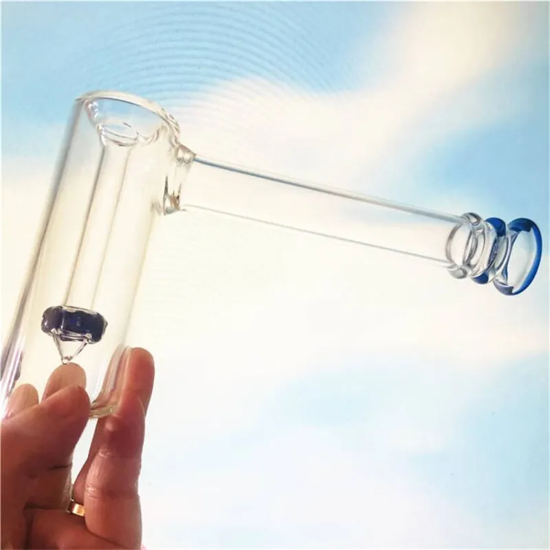 Glas Bong Handgemaakte Pijp Mini Heary Hammer Roken Water Douchekop Perc DAB Rigs Glas Oliebrander Bubbler