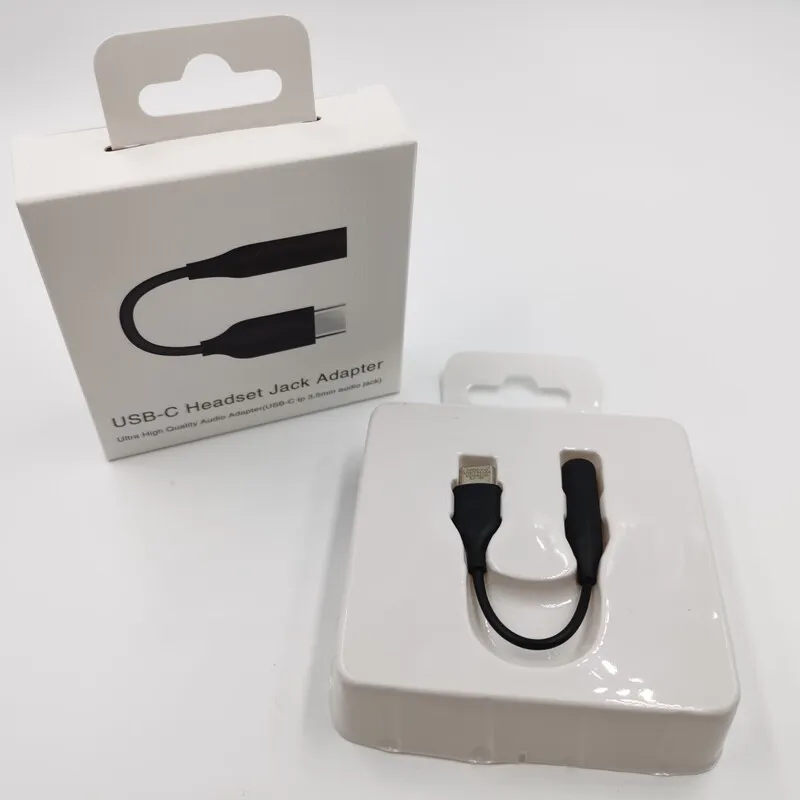 Tipo-C USB-C Macho para 3.5mm Fone de Ouvido Adaptador Auxílio AUX Audio Female Jack para Samsung Nota 10 20 Plus