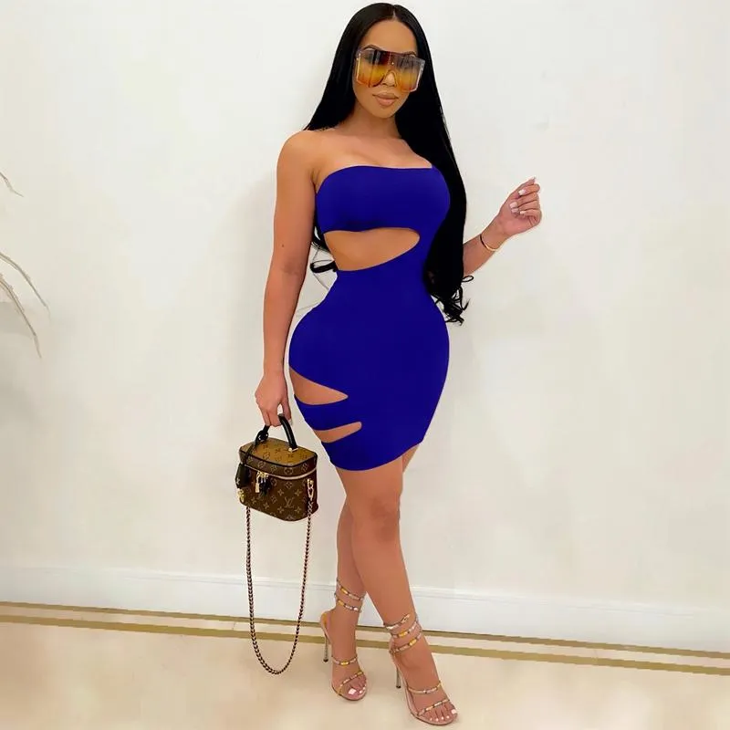 Summer Clothes Hole Breast Wrap Style Sexy Dress Birthday Party For Women  Night Club Outfits Streetwear Y2k From Just4urwear, $26.06