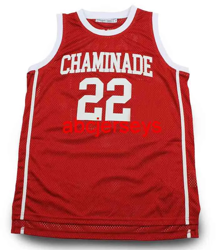 # 22 Maglia da basket retrò Jayson Tatum Chaminade High School Cucita personalizzata Qualsiasi numero Nome maglie Ncaa XS-6XL