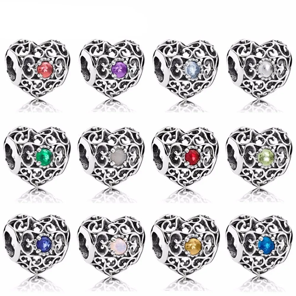 NEW 2021 100% 925 Sterling Silver 791784GR Zodiac Charm Fit DIY Women Original Bracelet Fashion Jewelry Gift