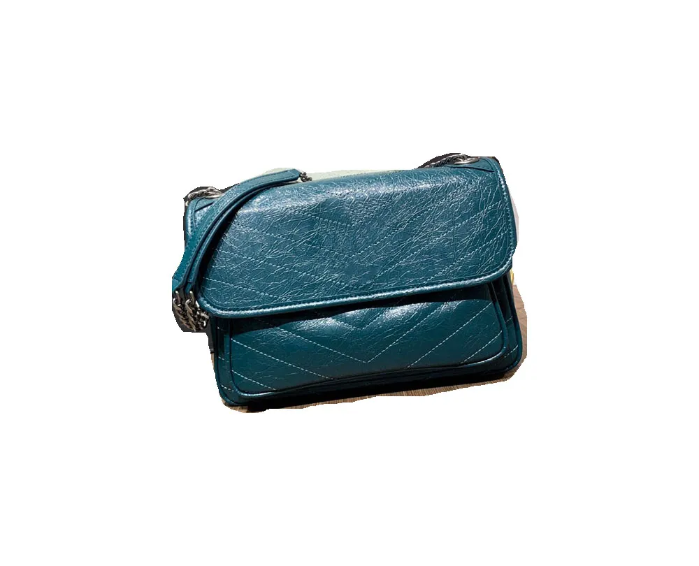 Designer luxuosa noite sacos bolsas de couro de alta qualidade vintage um ombro clássico moda casual capa formal cadeia tamanho 28cm / 22cm