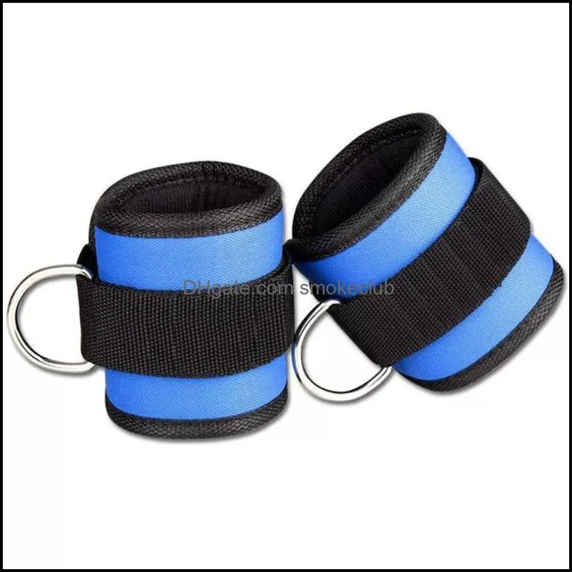 Ankle Support 1Pc Fitness Adjustable D-Ring Straps Foot Protector Gym Leg Pulley With Buckle Sports Feet Guard