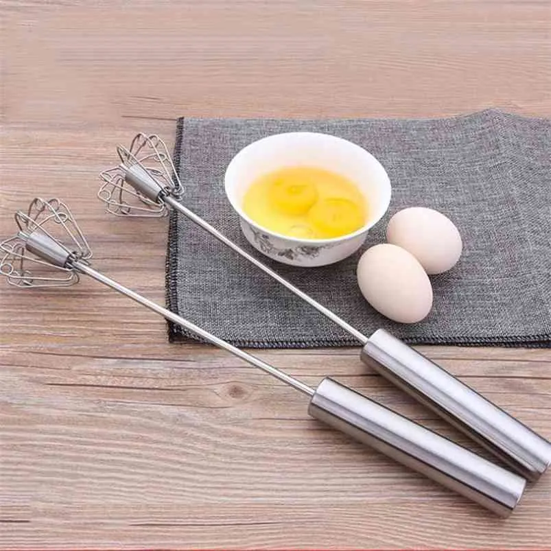 ステンレス鋼の卵攪拌創造的なKapuchinatorパンケーキメーカーの炊飯器ホールドボイラーキッチンツールアクセサリー210423