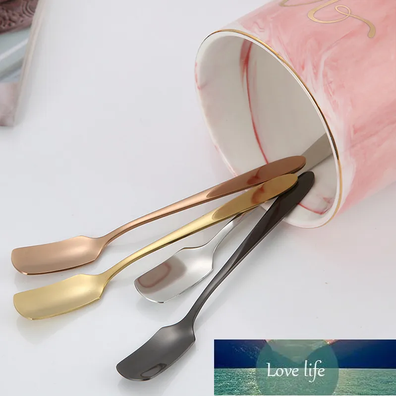 Cucharas de postre para decoración de café, 2 unidades, cuchara japonesa de  acero inoxidable, cuchara de metal, cuchara de mesa, cubiertos para café