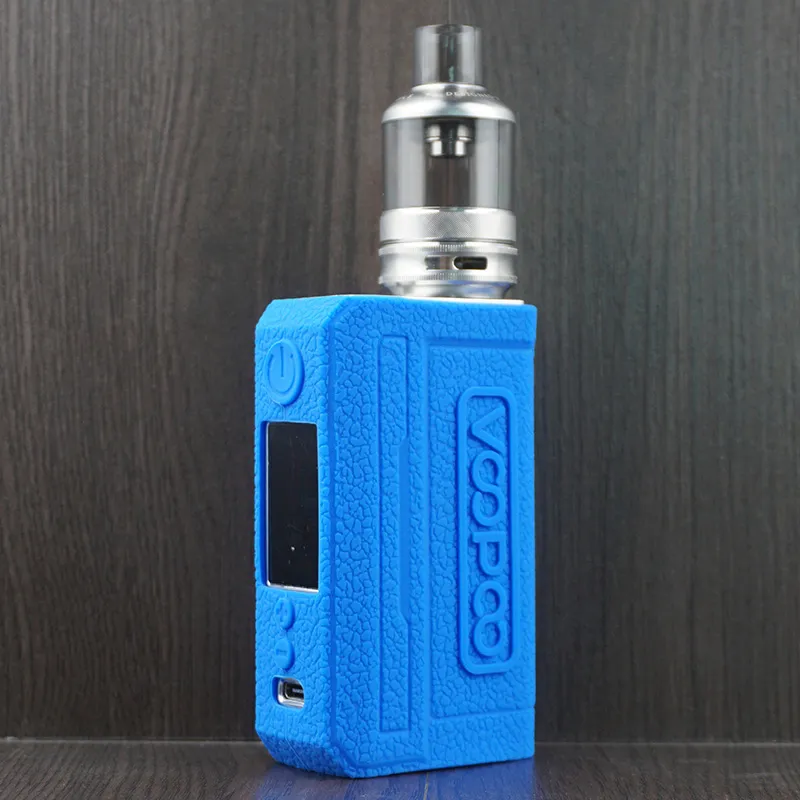 اسحب 3 علبة سيليكون ملونة من الأكمام المطاطية الغلاف الواقي لجلد Voopoo Drag3 177W TC Box Mod DHL