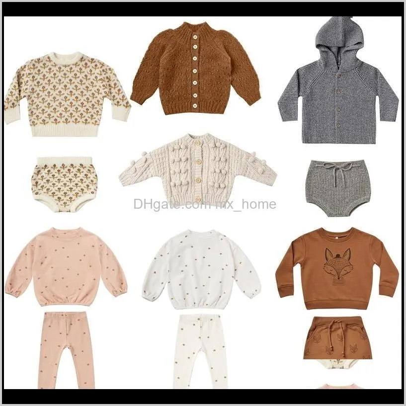 Vêtements bébé maternité livraison directe 2021 enfants pulls en laine Rc marque automne hiver garçons filles mode tricot Cardigan bébé enfant coton Outwe