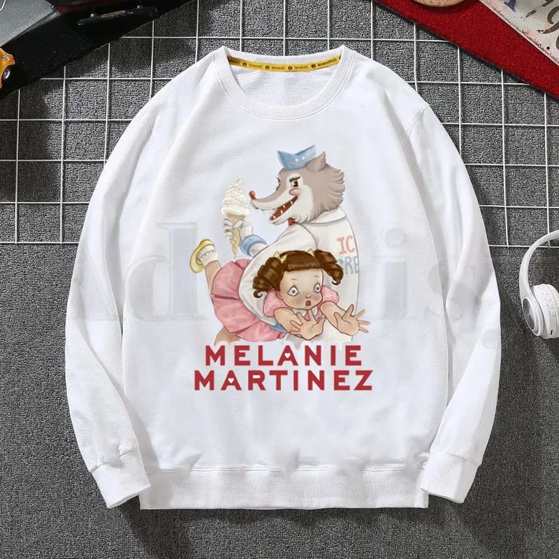 Melanie Martinez Kpop Verão Gráfico Aesthetic Hoodies Moletom Cópia Cópia Cópia Mens Roupas Hip-Hop Macho Crewneck Hoodies Homens Y0319