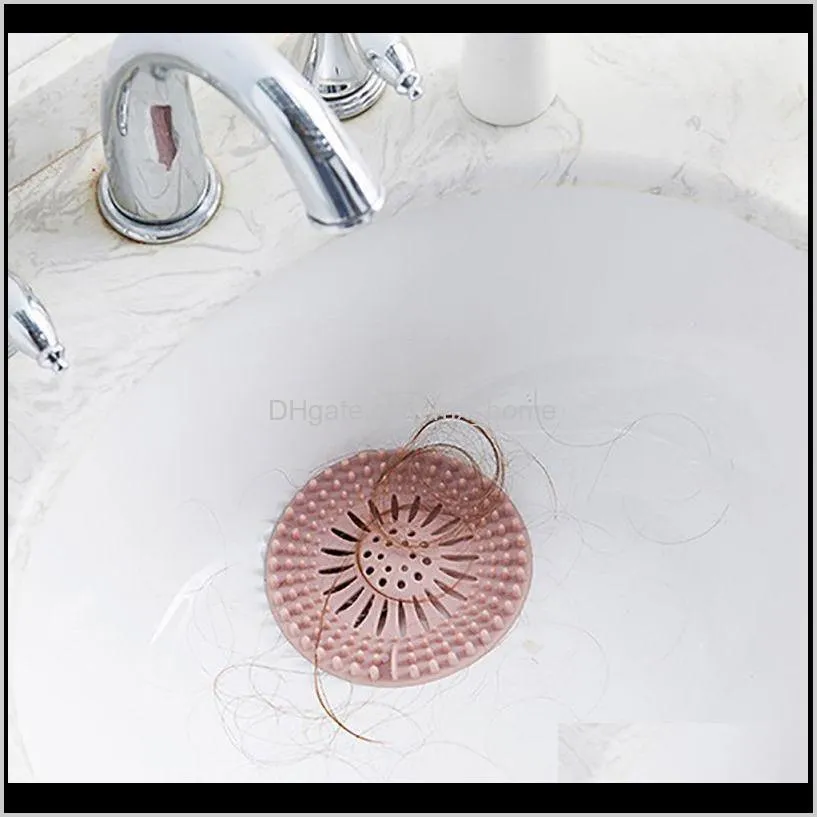 bathroom kitchen sink anti-clogging hair stoppers catchers filters floor drain cover filter other bath & toilet supplies