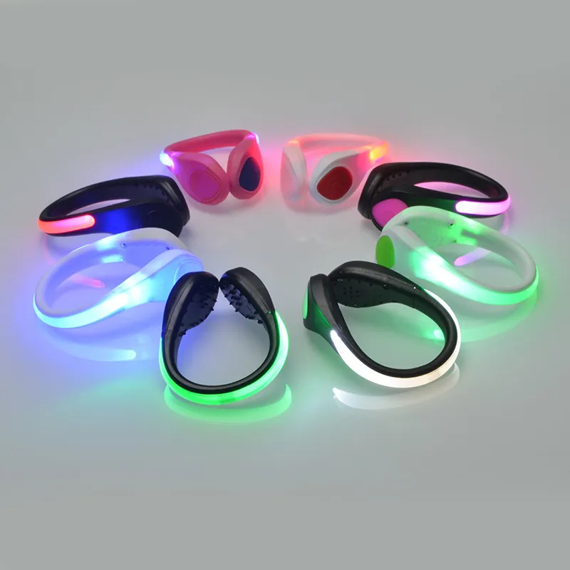 1 pcs noite andando de corrida luz novidade iluminação ciclismo lâmpada luminosa luminosa led sapato luzes jogging segurança iluminações brilhantes