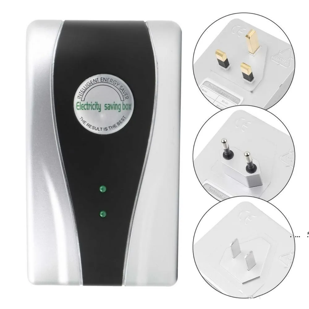 Hem Garden Hushåll Sundries Energy Saver Box Power Elin Spara Box Spara Elektrol Bill EU US Plug RRD8252