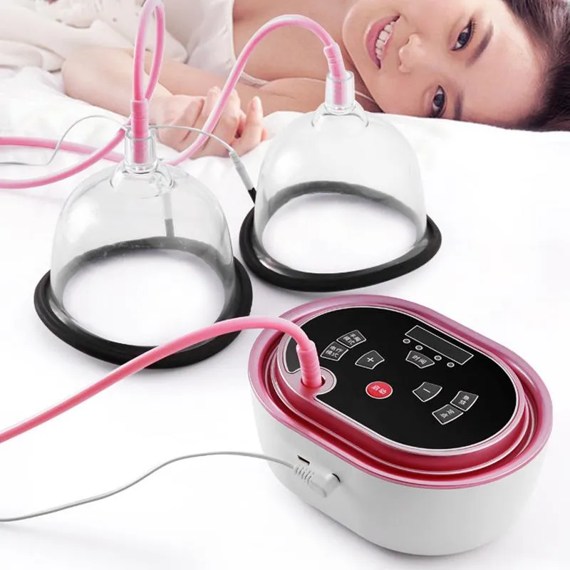 Próżnia maszyna do piersi pompa powiększenia Gua Sha Cupping Cup do masażu w klatce piersiowej Bulifting kosmetyczny kształtowanie urządzenia odchudzającego Massag elektryczny