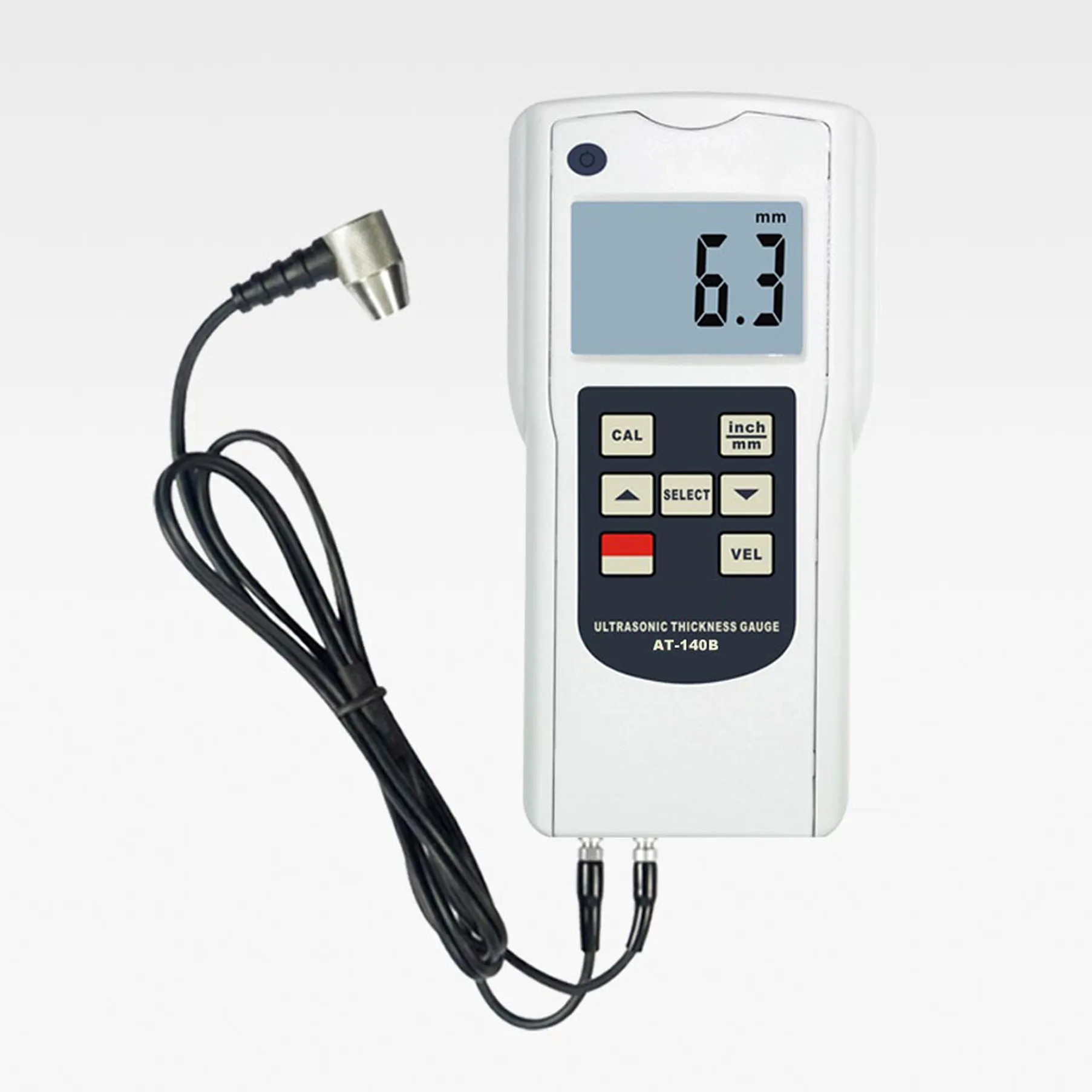 Wholesale High Resolution Ultrasonic Reed Ultrasonic Thickness Gauge AT 140B Meter 0.01mm Thick