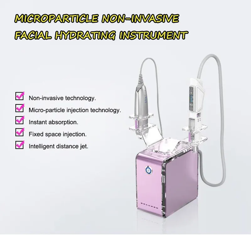 Nouvelle Machine de mésothérapie Non chirurgicale à microparticules pour les soins de la peau hydratants du visage