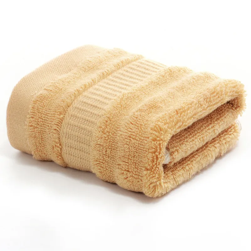 25*50cm Children Cleansing Cotton Towel Solid Color Thicken Rectangle Washcloth Kitchen Clean Towels Home Bathroom Supplies BH5221 WLY