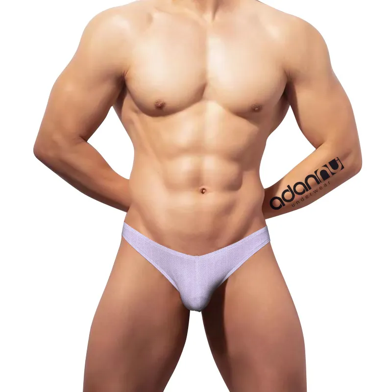 New T-Back Perizoma da uomo Sexy Gay Man Mutande Sospensorio Uomo Bikini Cotton Mens Tanga e perizoma Sissy Mutandine maschili Tangas