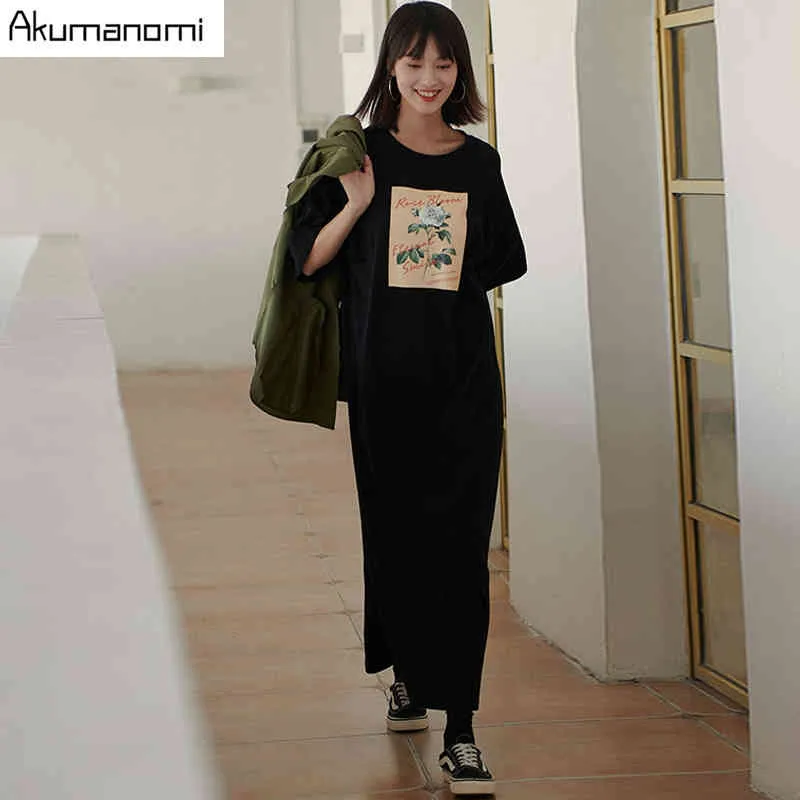 Plus Size Cotton Maxi T Shirt Dress Women 4XL 5XL 6XL 7XL Black Summer  Vintage Casual Floor-Length Dress from Dhgate Basic & Casual Dresses -  price 37.47