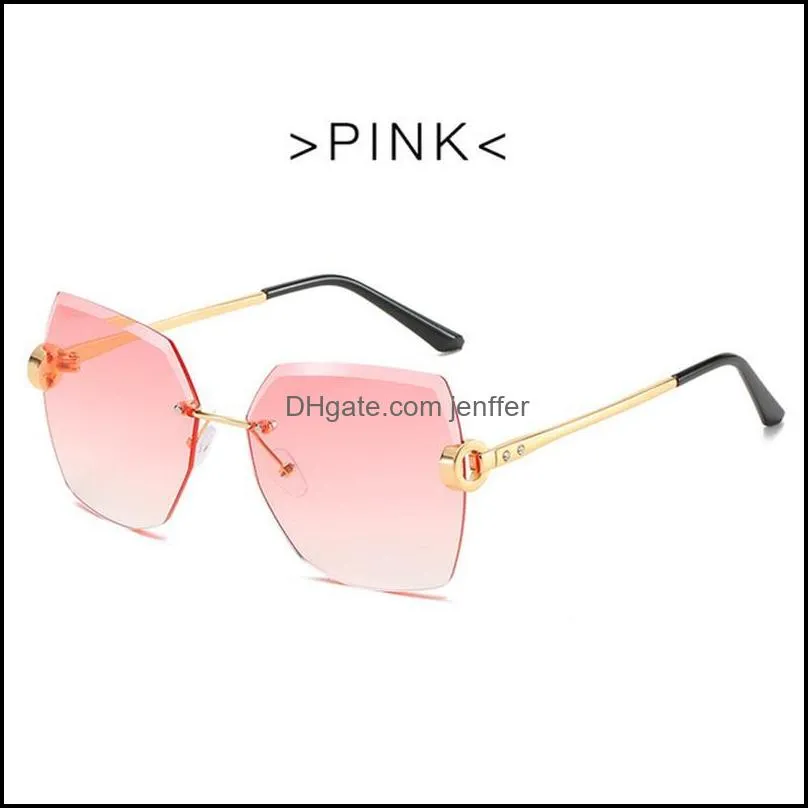 Sunglasses Fashion Trimming Ladies Polygonal Web Celebrity Douyin Cross Border Street S Glasses