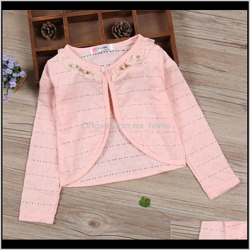 white girl cardigan kids spring autumn long sleeve cotton sweater girl for 1 2 3 4 6 8 10 11 years old girls coat 175005 201104