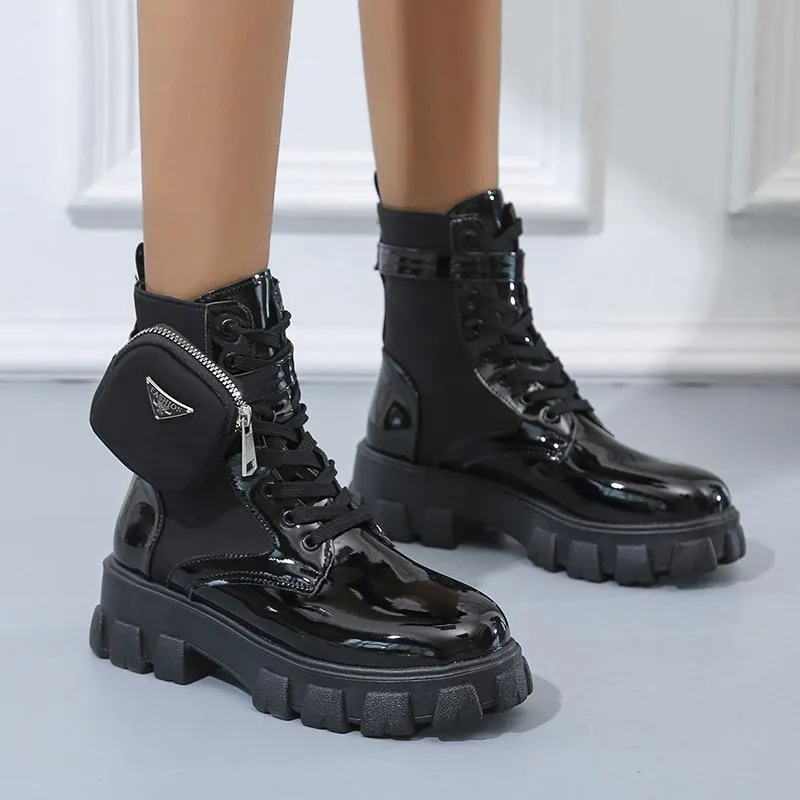 Boots Ankle Boot Ladies Shoes Fashion 