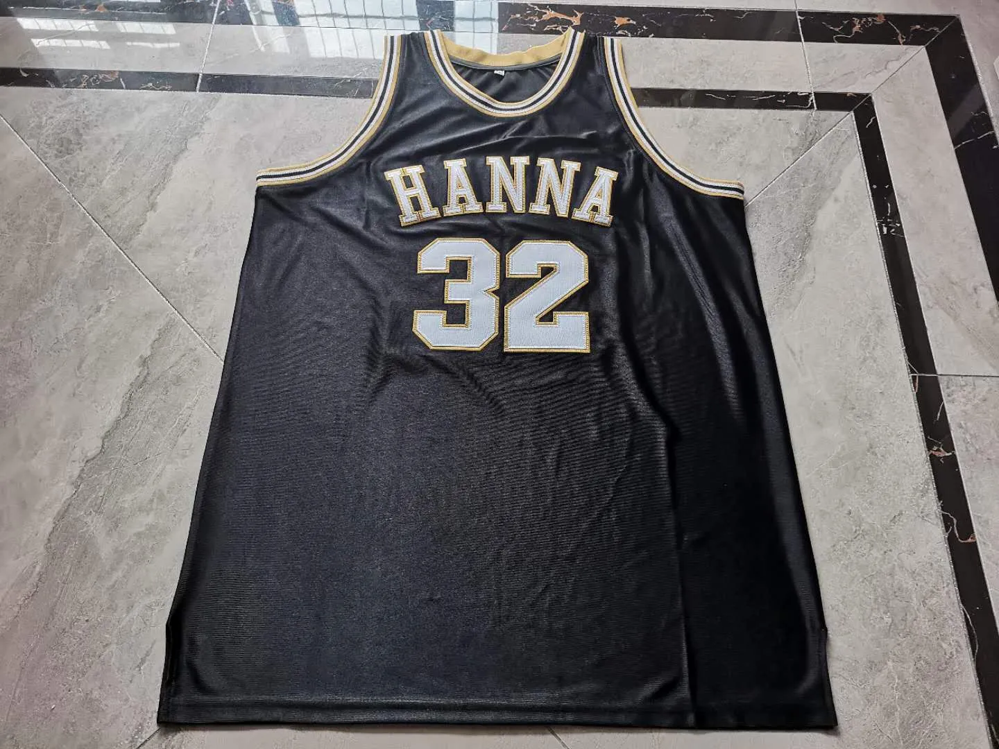 Sällsynt basket Jersey Men Youth Women Vintage Hanna 32 Chadwick Boseman High School College Size S-5XL Custom Any Name or Number