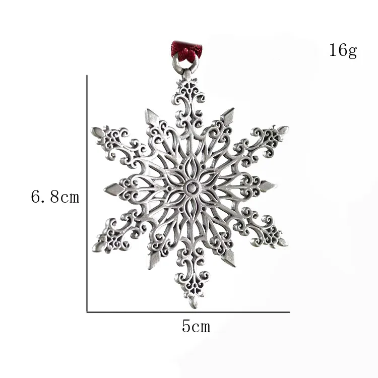 Ornements d'arbre de noël, pendentif bonhomme de neige en métal, décorations pour la maison, vente en gros, nouvelle collection 2021