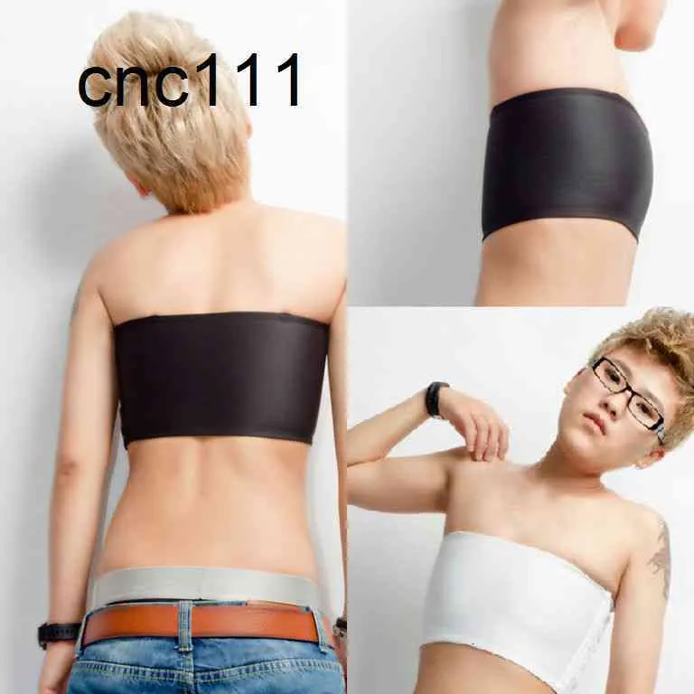 New Women Intimates Lesbian Tomboy Strapless Chest Binder Bra Sets 5