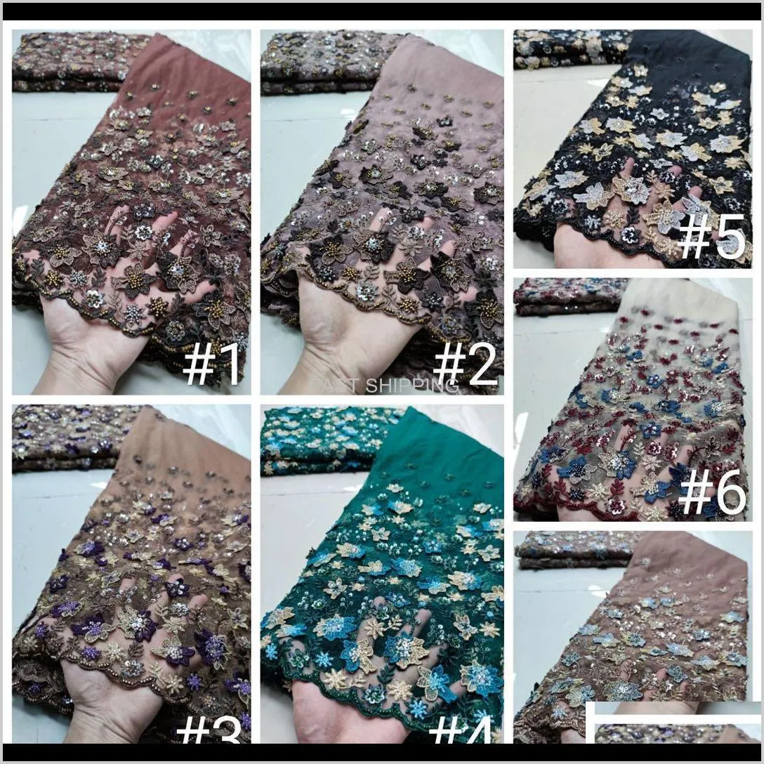 Luxury Handmade Pearls Lace Fabric Best