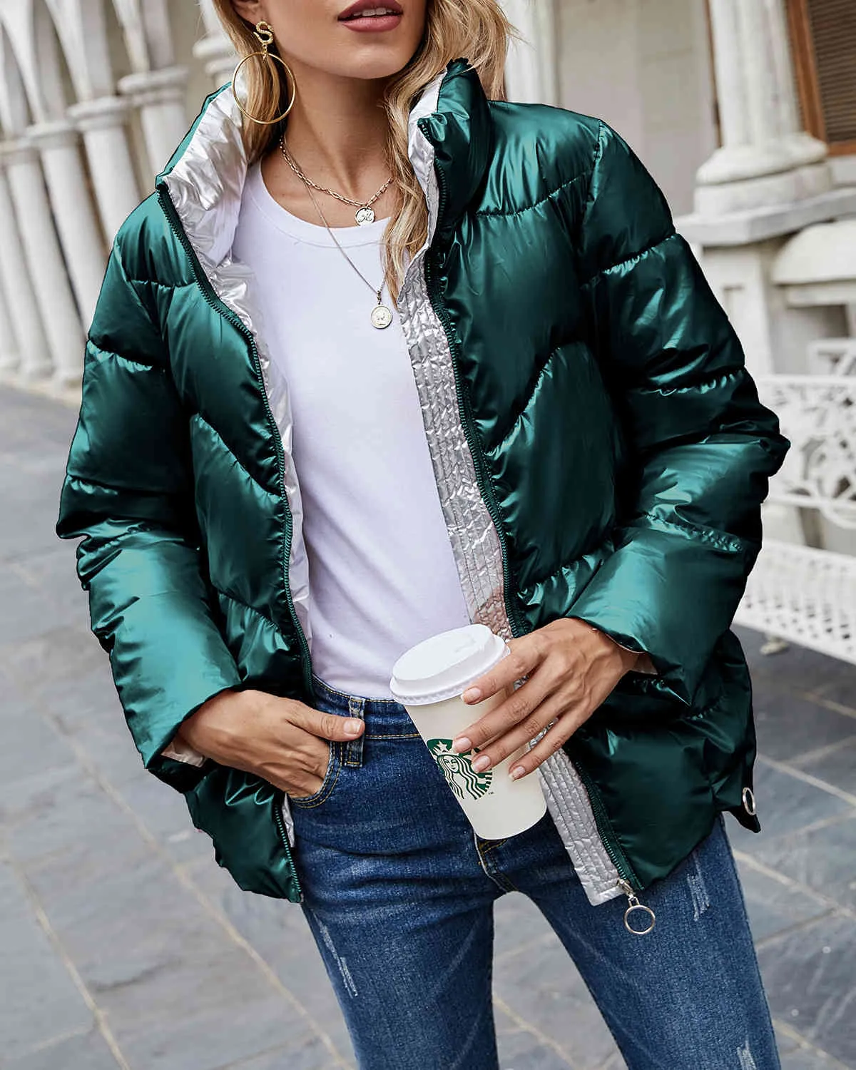 最終値下げ　Madison Quilted Short Coat 最終値下げ Madison Quilted Short Coat 最終値下げ Madison